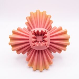 Bola de Engrenagem Esfera Cinética Fidget Toy Brinquedo Antiestresse Mecanismo Geométrico Sincronizado Giro Sensorial Anti stress